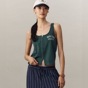 Anthropologie Pilcro Scoop-Neck Tank